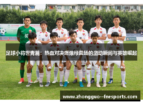 足球小将世青篇：热血对决燃爆绿茵场的激动瞬间与英雄崛起